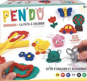 Buntstift-Ton + Zubehör