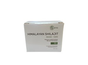 Himalaya Pure Shilajit 30G - 100% natuurlijke grove hars | Superior kwaliteit, SPF, CNK -gecertificeerd | Holistisch