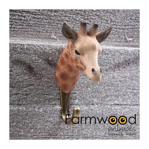 Coat rack hook Hook'd! giraffe 7.5x7x13cm