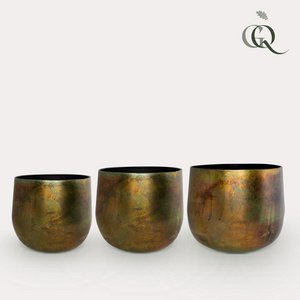 Topf - Koper - Elisa vintage grün - L, Xl, XXL