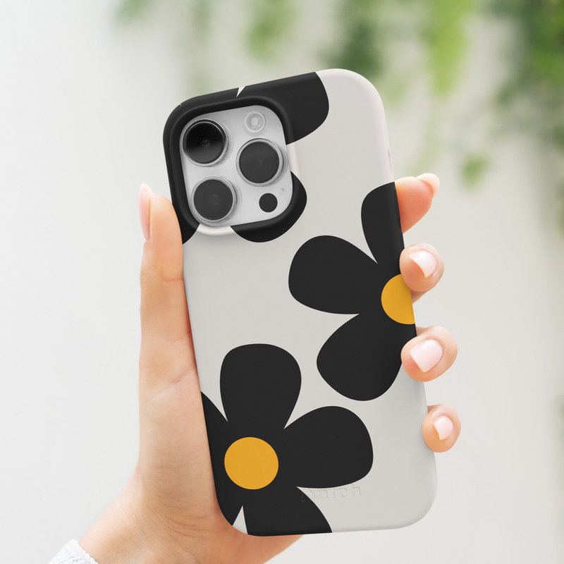 Coque écologique pour iPhone - Marguerite Blanche