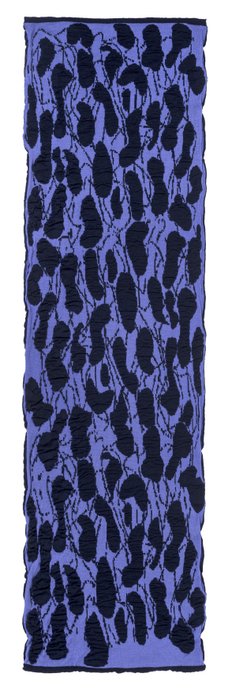 Sjaal Tiles lichtblauw / donkerblauw