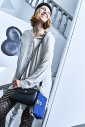 Borsa a tracolla Unna Cognac