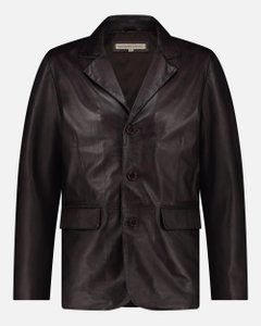 Crane │ Men's Leather Blazer