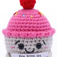 R-H4.1 T2405-460 Knitted Positive Friends - Cupcake 10cm