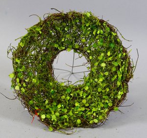 FLOWER HOLDER MOSS  1PC       GREEN