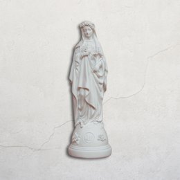 Statuette Mary with flowers