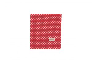Tischdecke Tupfen rot 100x100 cm Isabelle Rose