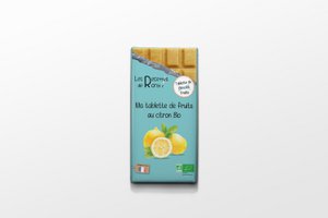 My organic lemon fruit bar