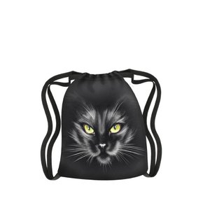 Nero Backpack In Canvas Fun Sack Line Bertoni