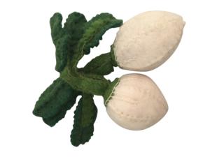 Filzfutter Rübengemüse