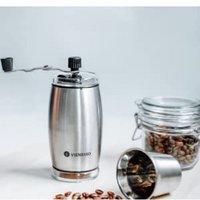 Manuelle Hand-Kaffeemühle mit Keramikmahlwerk und stufenloser Mahlgradeinstellung