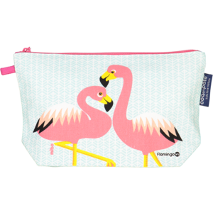 Rosa Flamingo-Federmäppchen