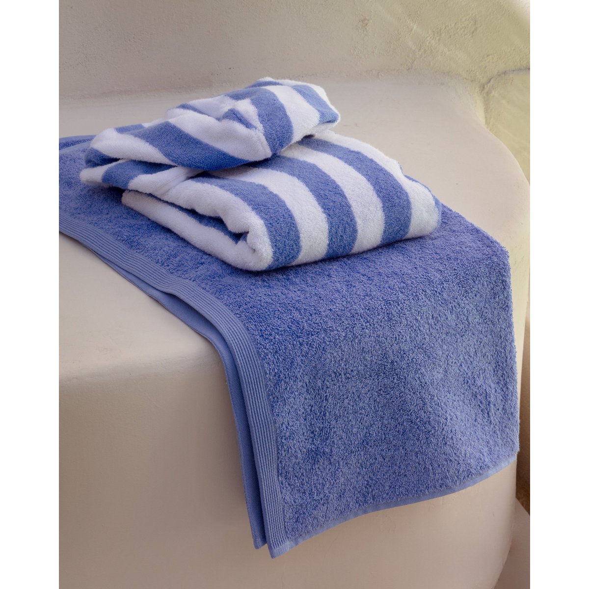 Kinderbadstrandponcho blauw