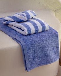 Kinderbadstrandponcho blauw