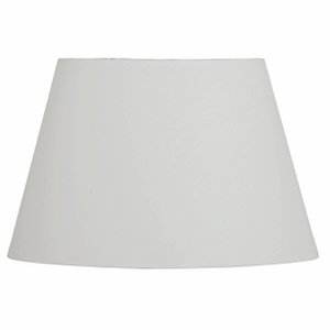 Lampenschirm oval für Tischleuchten beige