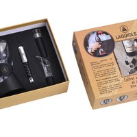 LAGUIOLE COFFRET VIN WINE AERATOR GIFTSET 4 ACCESSORIES