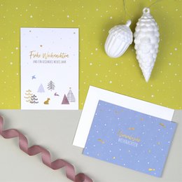 Weihnachtskarte Alma Wald