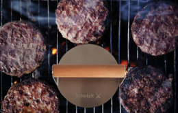 Prensa para hamburguesas acero inoxidable