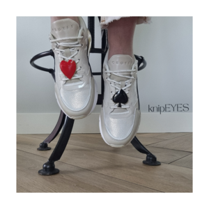 Shoe clips & Fashion clips - Spades & LOVE (per 2)
