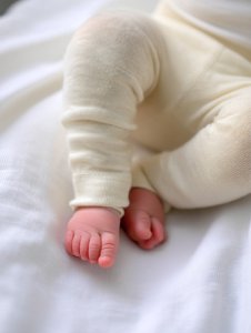 Wollbabyhosen - Merkino Wolle - natürlich