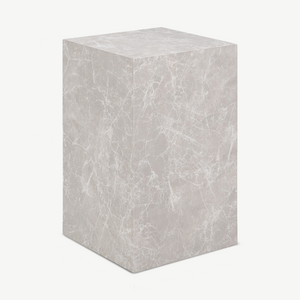 Sten bijzettafel, marmerlook