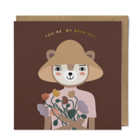 You Are My Deer-est, Eco-Conscious Greeting Card