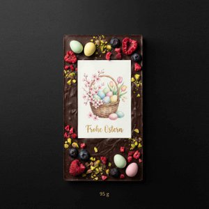 PREMIUM milk chocolate EASTER BASKET 95g Easter