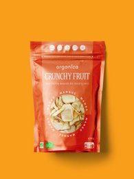  Organic crunchy strawberry fruit snack, with a sweet and tangy flavor. Made from real fruit, no artificial ingredients.