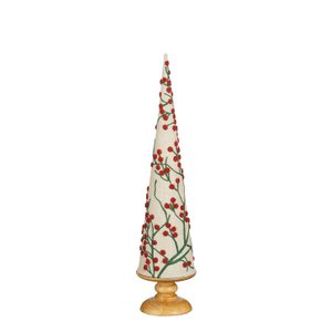 Dekorativer Weihnachtsbaum Rot