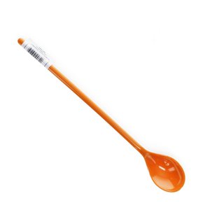 Löffel mit langem Stiel aus Melamin – Orange