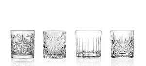 MIXOLOGY SET A 4 COCKTAIL/WHISKY-GLASUR Set a 4