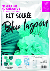 BLAUWE LAGOON FEEST KIT