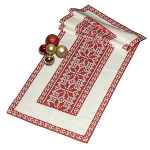 Xmas Knit Table Runner