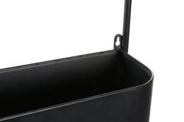 APPENDINO IN METALLO 60X14X41,5 NERO ES182037