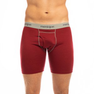 Men's Merino 160 Boxer Briefs Royal Cherry