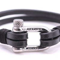 Nautical L1 Black Leather