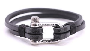 Nautical L1 Black Leather