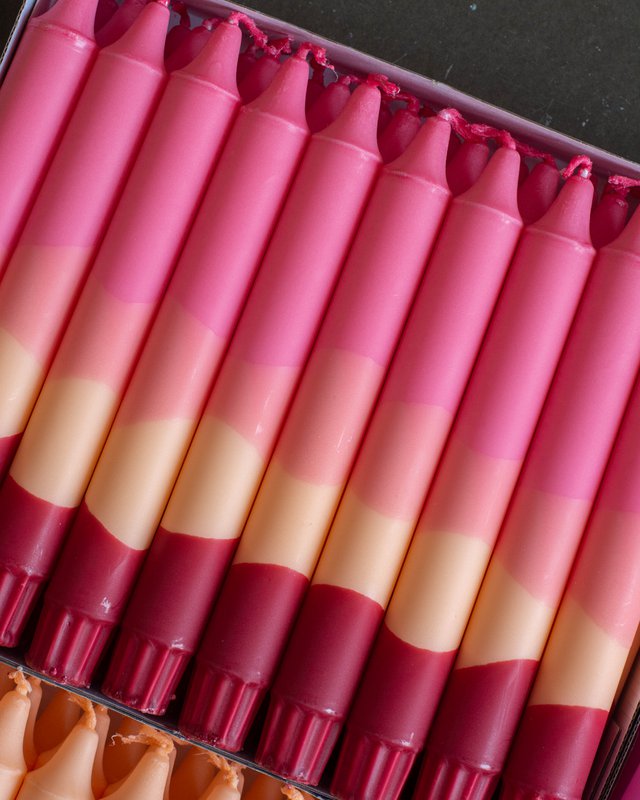 Taper candles -Summer Sunset Mix