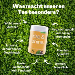 Tè mattutino biologico Rise&Shine lattina da 75 g