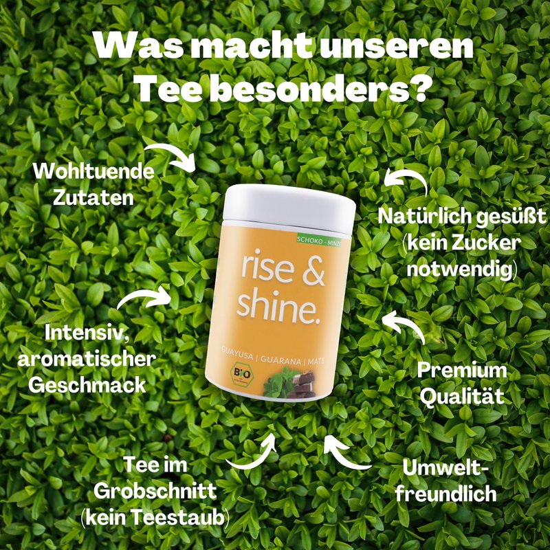 Tè mattutino biologico Rise&Shine lattina da 75 g