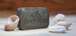 Nablus Soap Savon à l'huile d'olive biologique Boue de la Mer Morte, 100 g