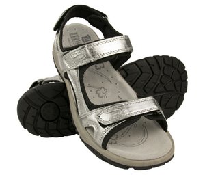 Sandalias de piel de trekking o senderismo para mujer