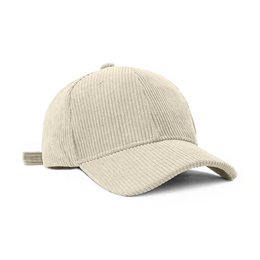 Legend Cap Basic - eindbaas - Corduroy - White