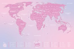 Mappa di viaggio Love World