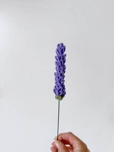 Filzblume Lavendelzentrum lila lila