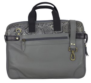 Sunsa women's laptop bag. Sustainable handbag made from leftover leather. The colorful women's bag is a unique business bag. Upcycled leather bag with extra shoulder strap. Cross body office bag for laptops or tablets up to 15.6 inches and suitable f...