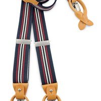 Sir Redman deluxe suspenders Dock Worker blue