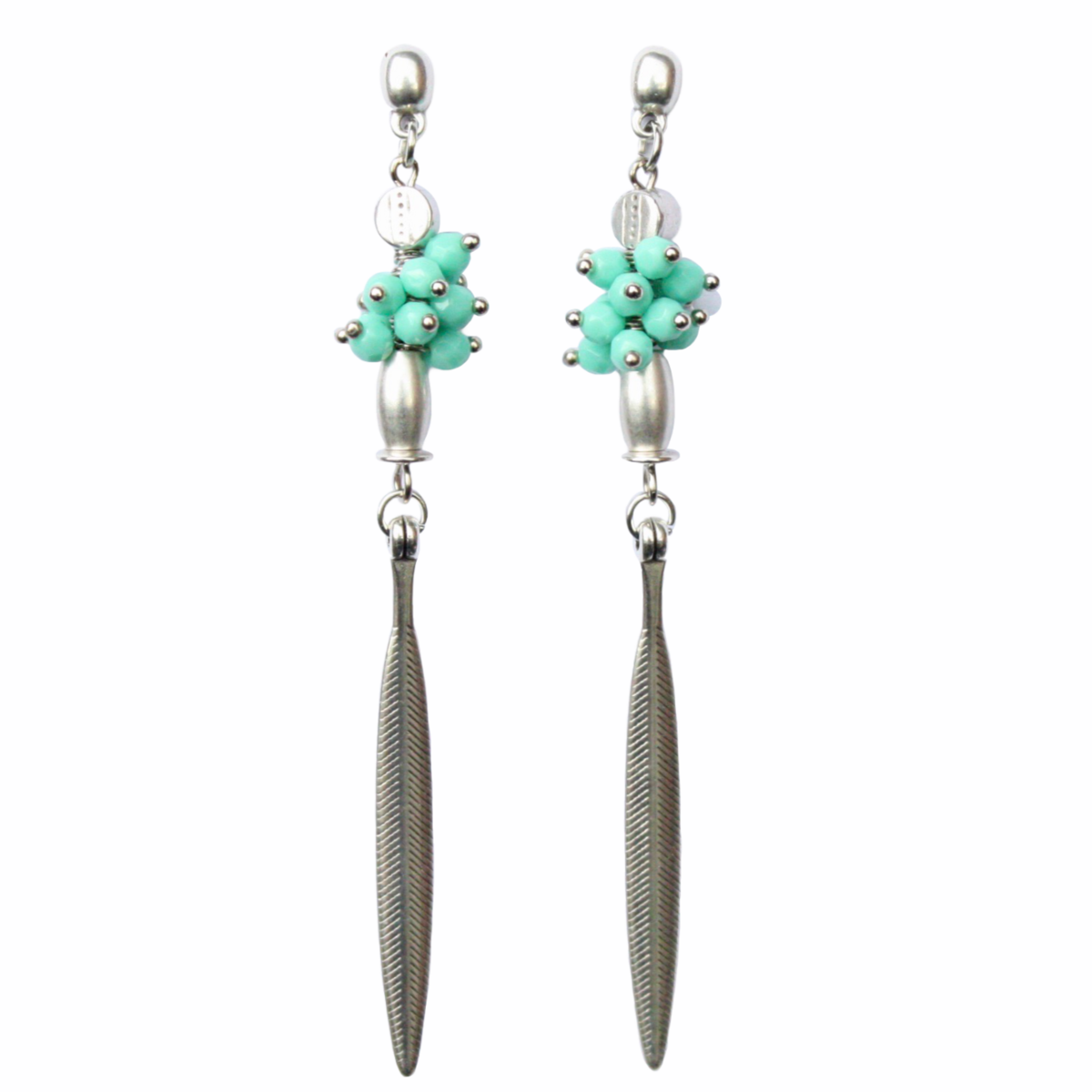 Mint/silver