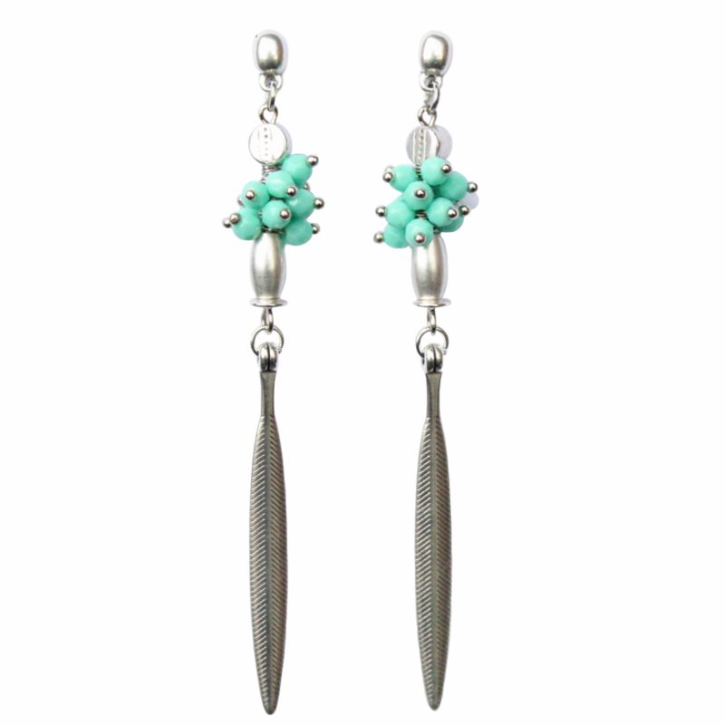 Mint/silver